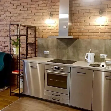 Daire Sunny Corner In Bialoleka With One Double Bed