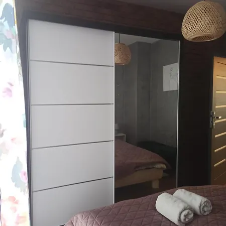 Sunny Corner In Bialoleka With One Double Bed