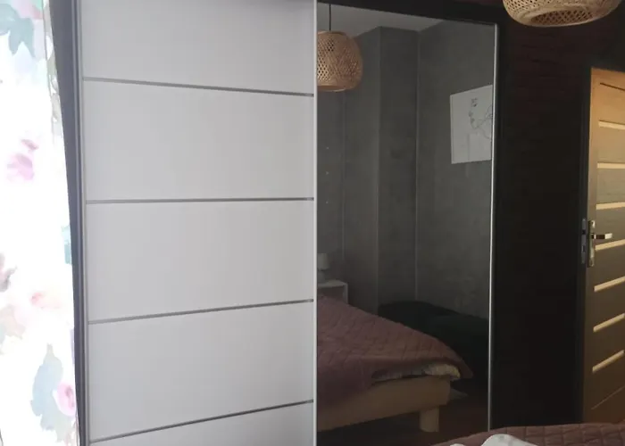 Sunny Corner In Bialoleka With One Double Bed